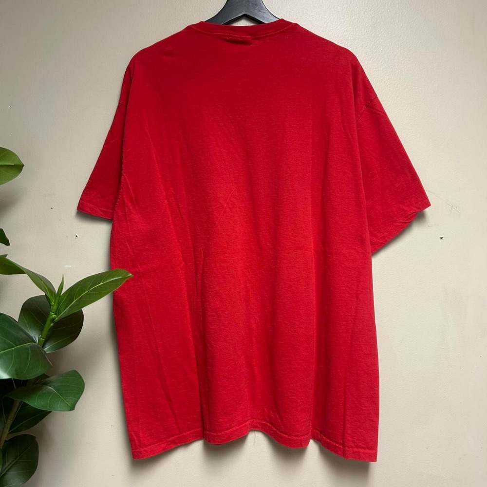 Vintage 90s Polo Ralph Lauren Red Pocket T Shirt Mens XL Made in USA T-Shirt - Picture 3 of 6